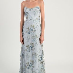 Jenny Yoo floor length. Never worn, never altered.